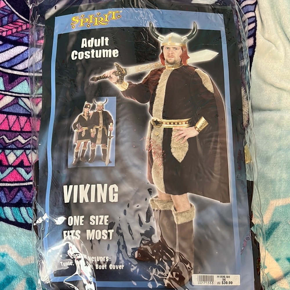 Adult Viking Costume One Size